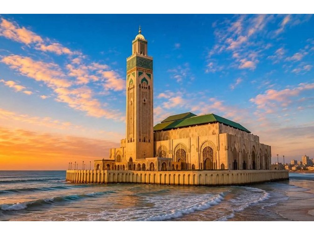 Casablanca Highlights Tour, Hassan II Mosque ticket included