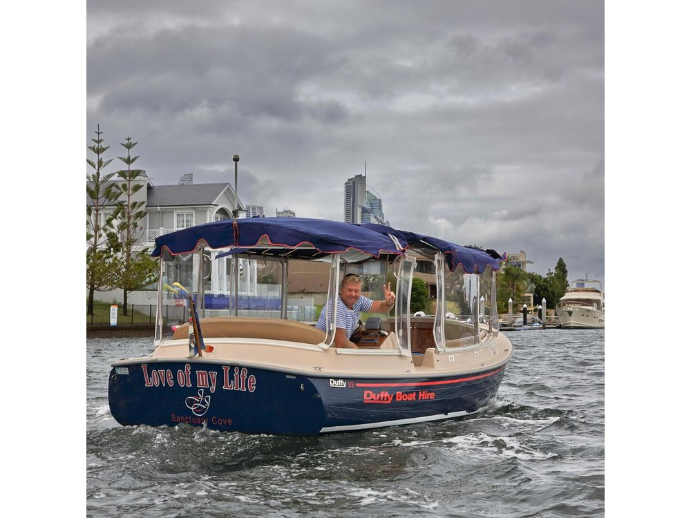 Gold Coast Private Skippered Limo on the Water Canal Cruise