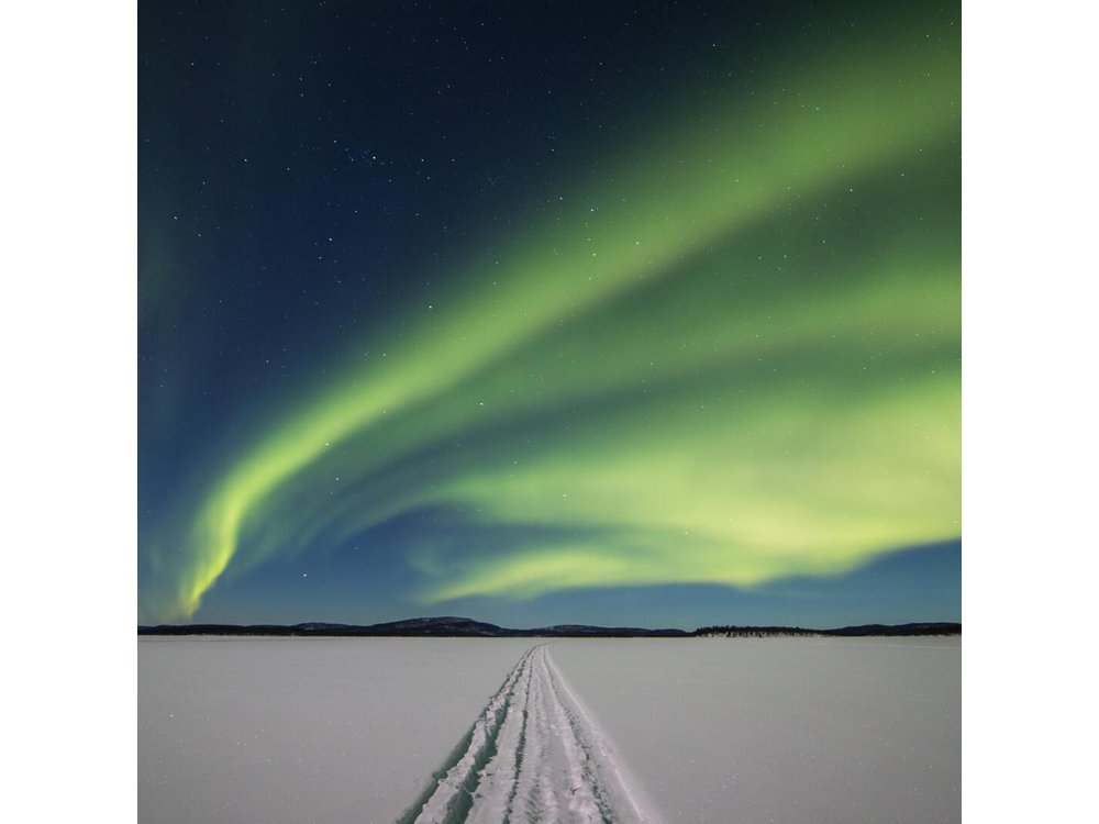 Northern lights tour to Lake Inari from Ivalo, Reindeers & Dinner