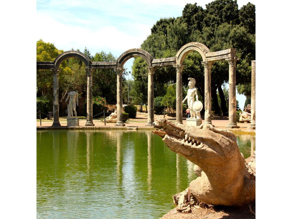 Private Tivoli: Hadrian's Villa and Villa d'Este with Pick-up from Rome
