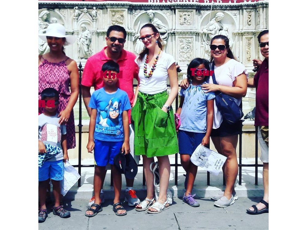 Kid tour in Siena