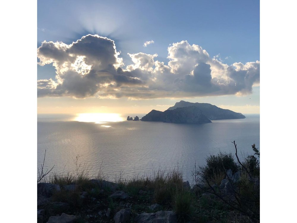 Hiking Experience - Sorrento Coast Punta Campanella Capri view