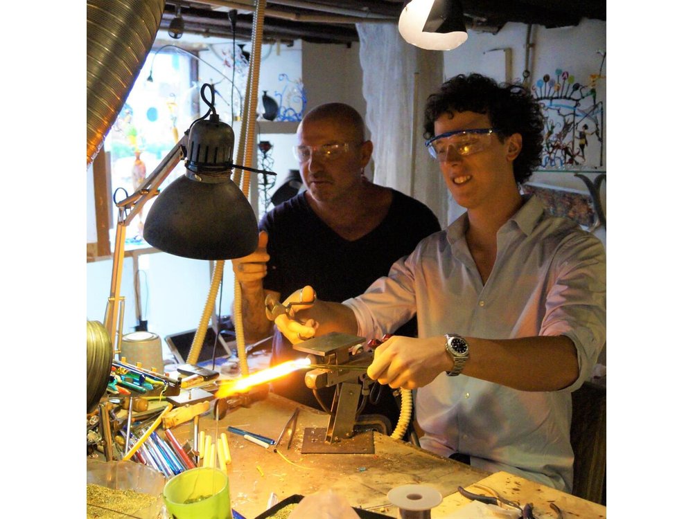 Create your Glass Artwork: Private Lesson with Local Artisan in Venice