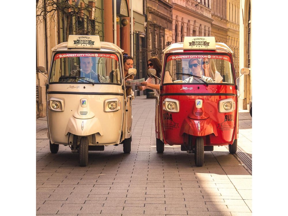 Private Budapest TukTuk Tour: Custom Route, Hotel Pickup
