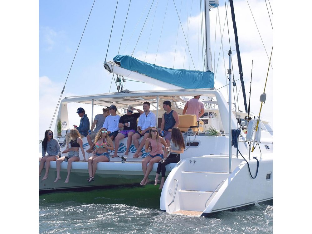 Luxury Catamaran Sailing Charter of San Diego