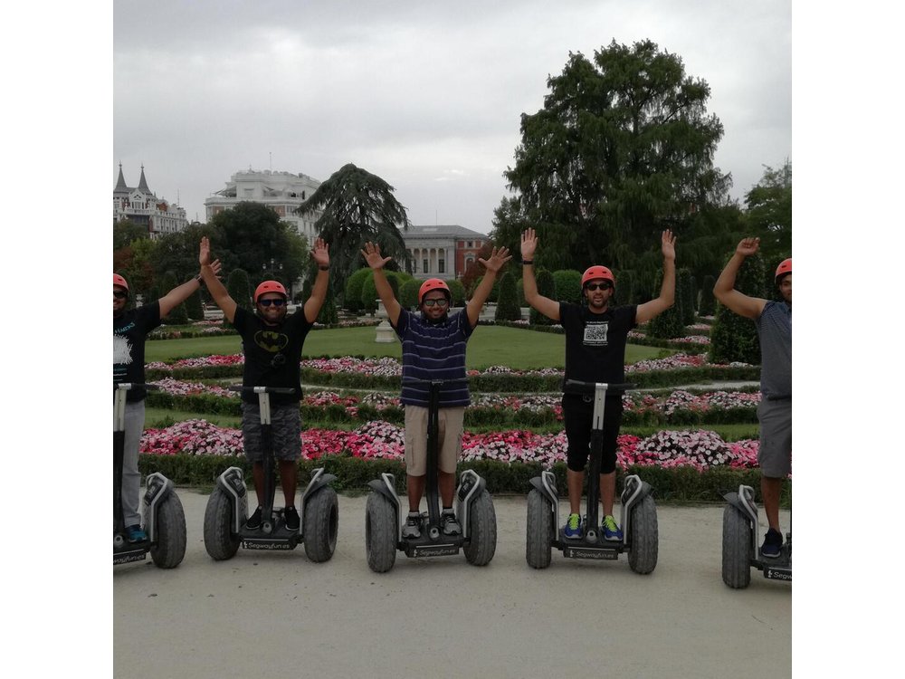 Madrid Segway Private Tour in Retiro Park