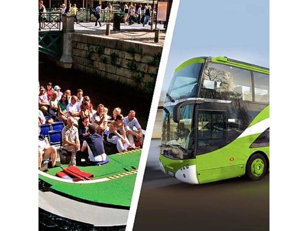 24h Gothenburg Hop-On Hop-Off Tour by Bus and Boat