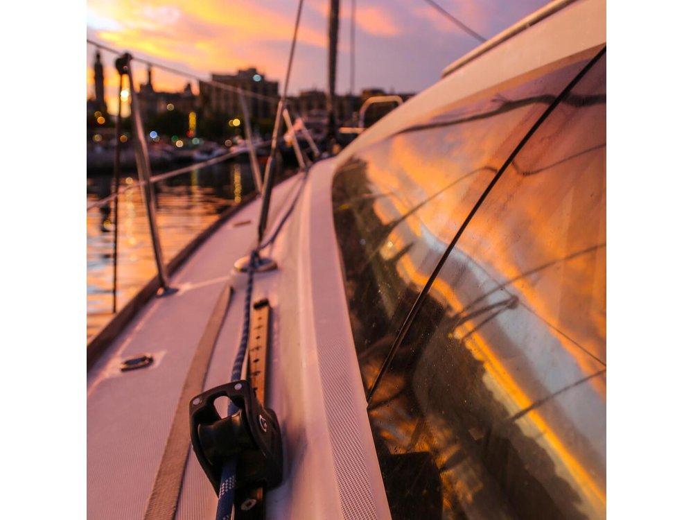 Barcelona Unique Sunset Sailing Experience with Tapas & Open Bar