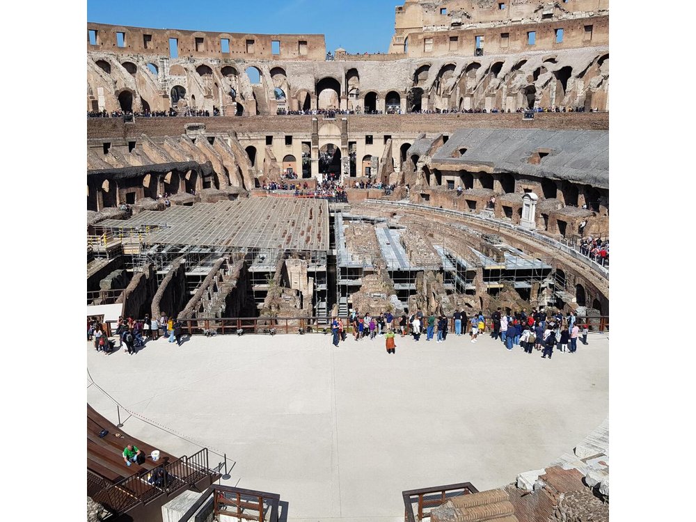 Rome: Colosseum Arena, Roman Forum and Palatine Hill Guided Tour