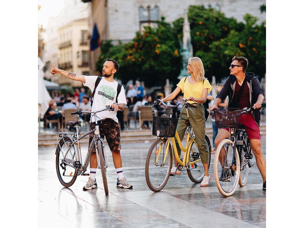 Valencia Old Town Private Tour by Bike or Electric Ride