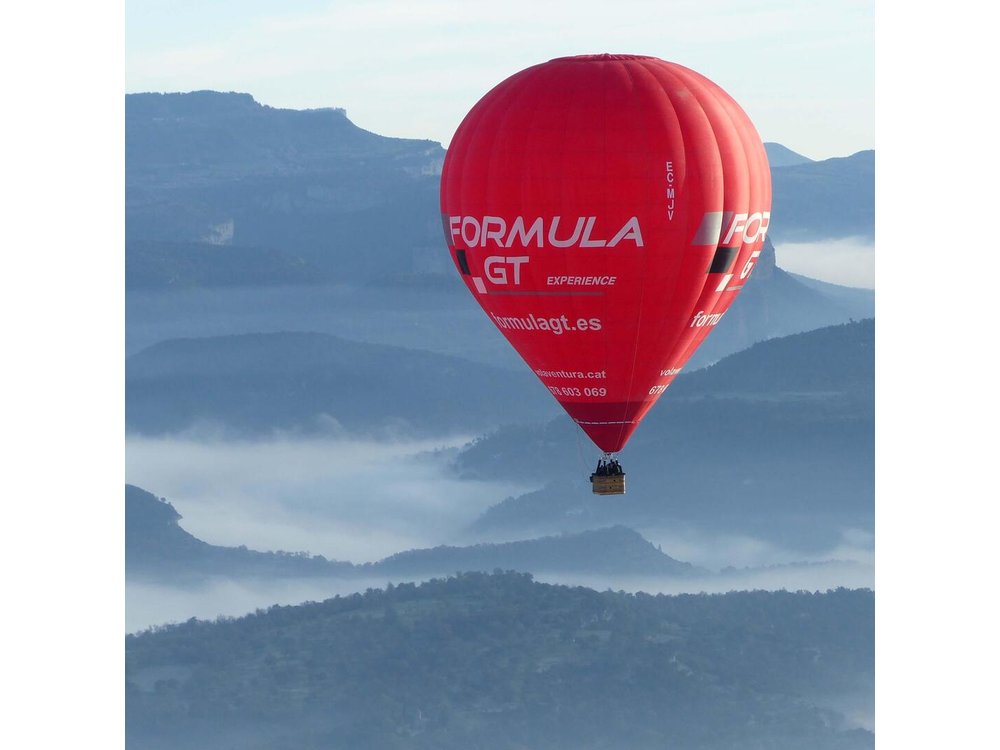 Pre-Pyrenees Balloon Flight with optional pick-up in Barcelona