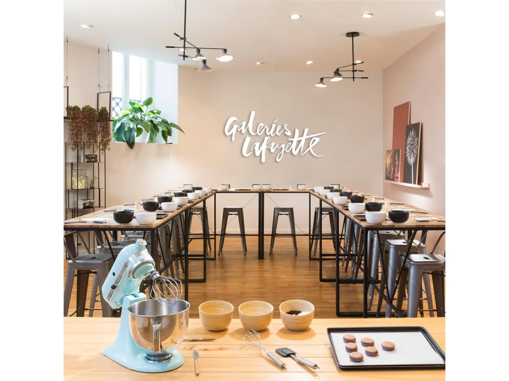 Macaron Bakery Class at Galeries Lafayette Paris
