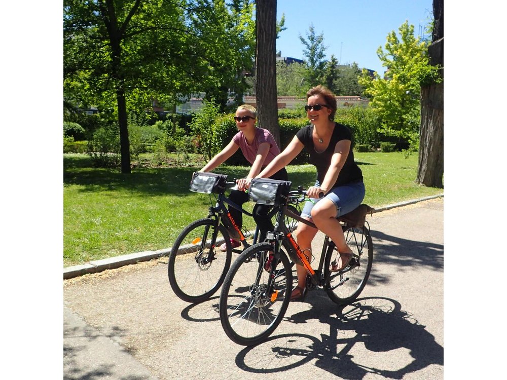 Private Madrid City Tour | Regular Bike/E-Bike | Groups from 32€