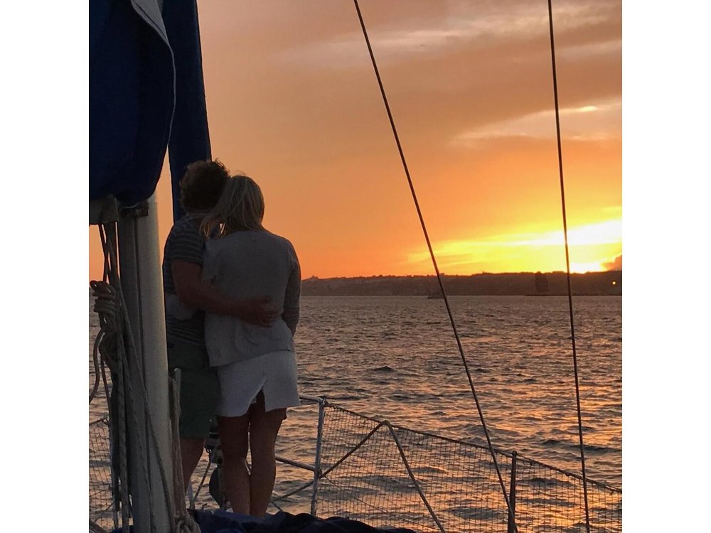 Private Sunset Sailing cruise from Lisbon
