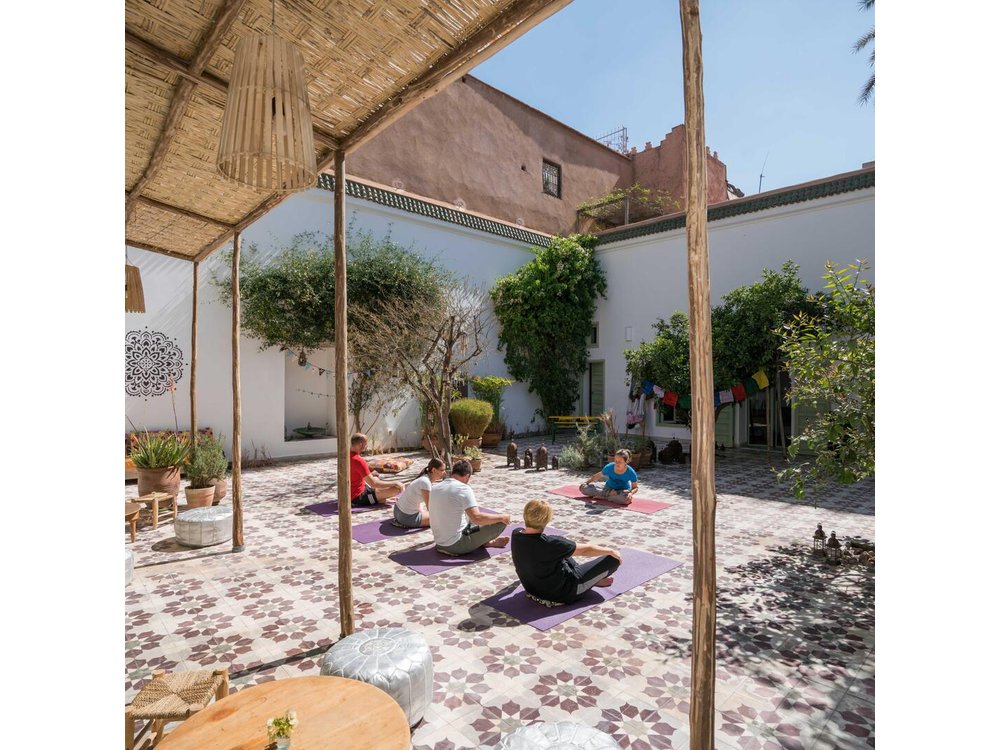 Yoga and Wellness Half-Day in an Authentic Marrakech Riad
