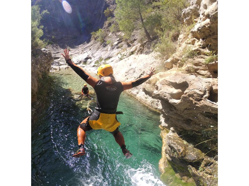 Canyoning at Guadalmina near Marbella