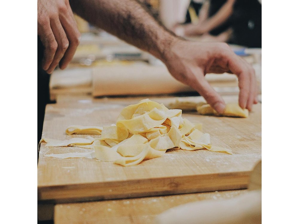 Pasta Making & Wine Tasting with Dinner in Frascati from Rome