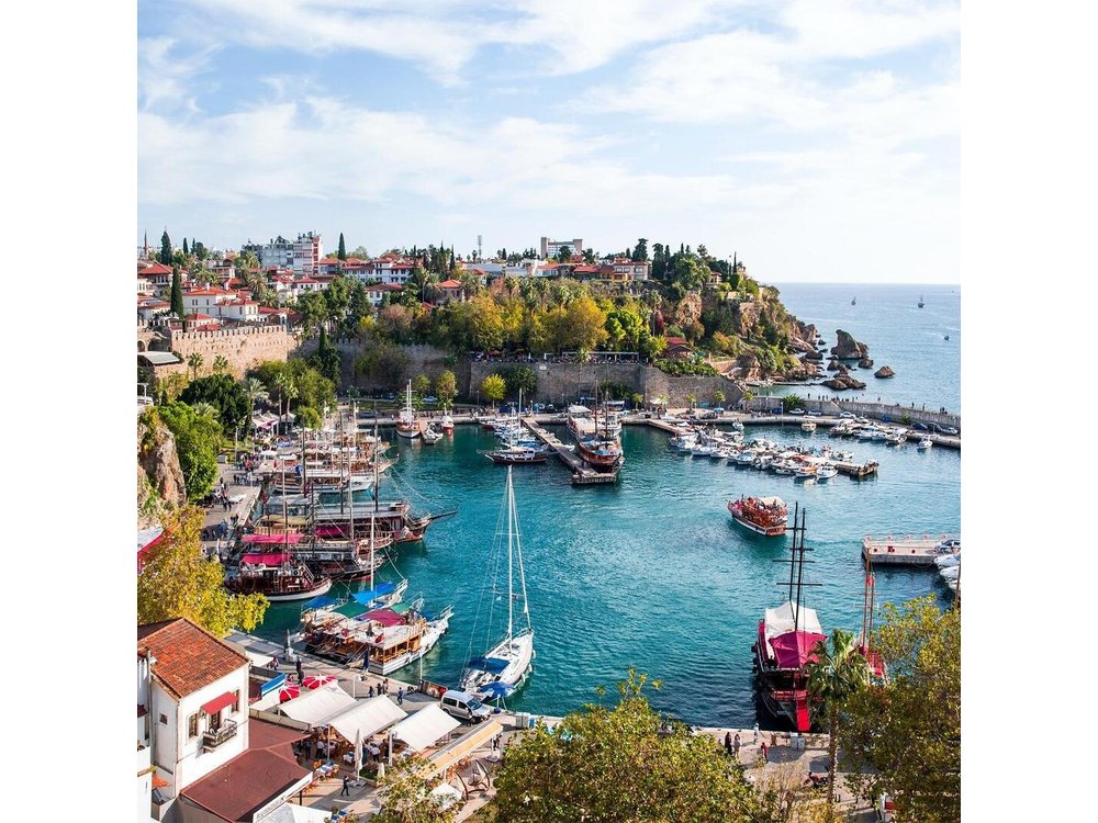 Antalya City Tour w/Boat Trip, Old Town & Waterfall From Belek