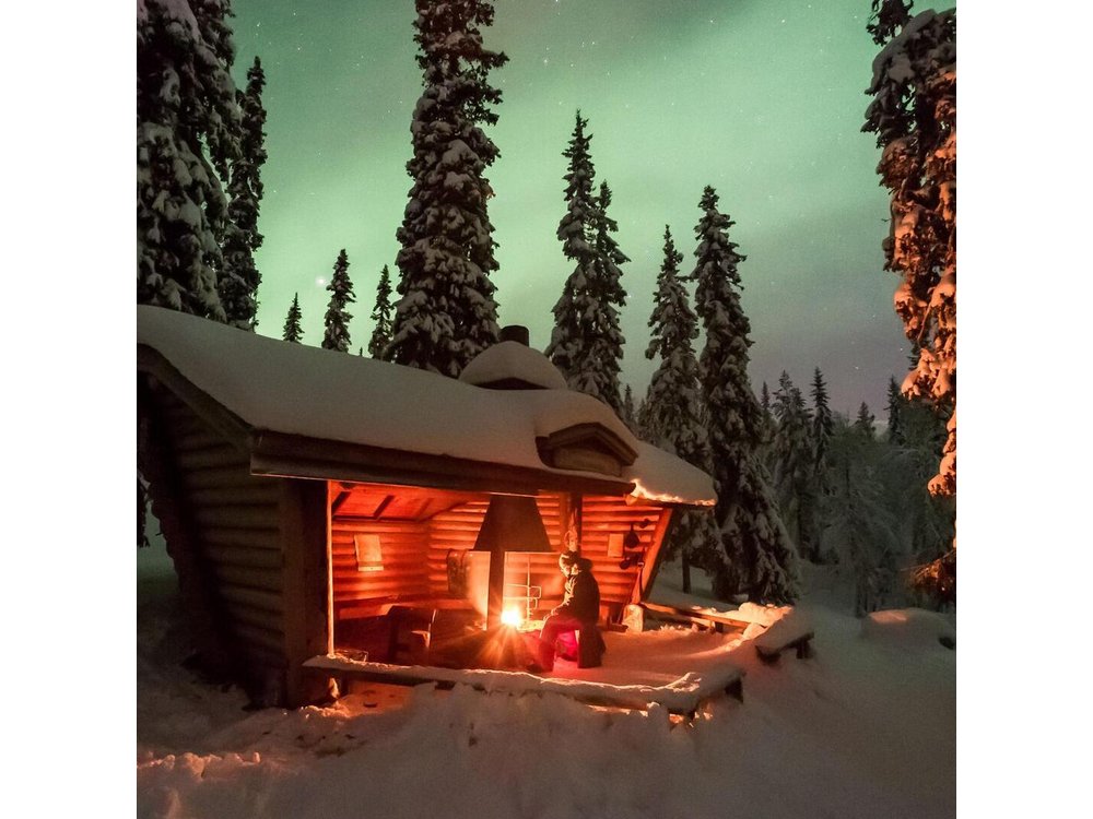 3-h Northern Light Safari by Snowmobiles From Levi
