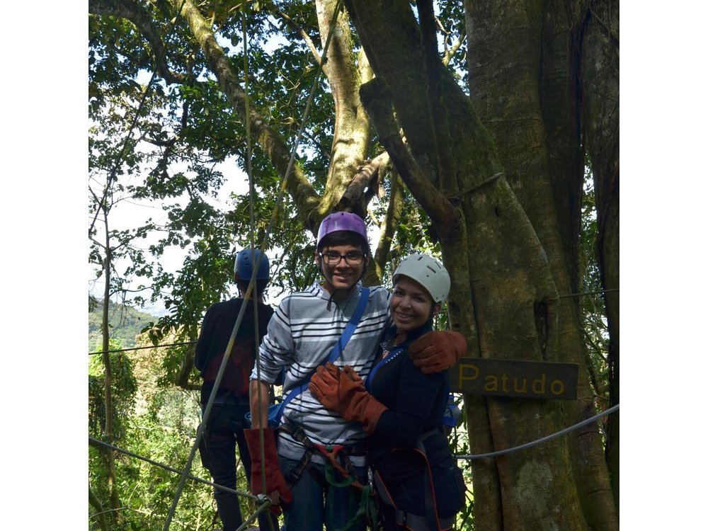 Zip Line, Rappel, Hiking La Carpintera Tour in San Jose