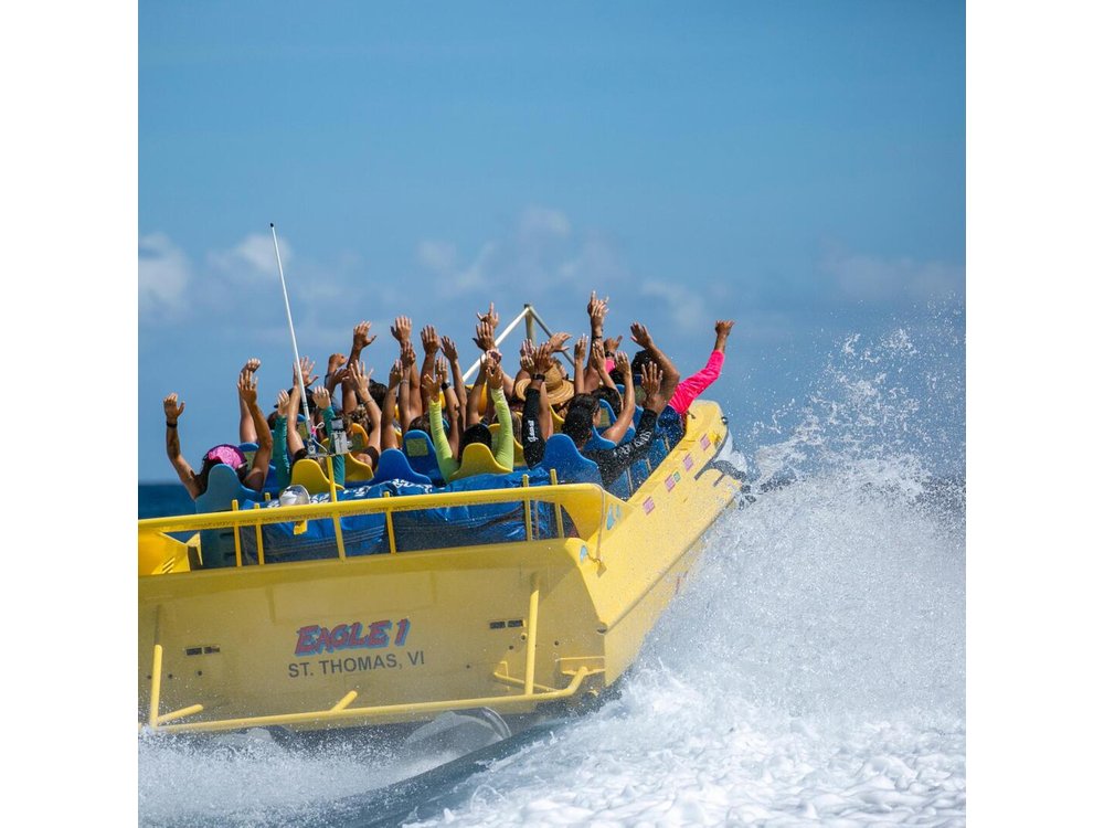 High Speed Harbor Tour from Charlotte Amalie Cruise Port