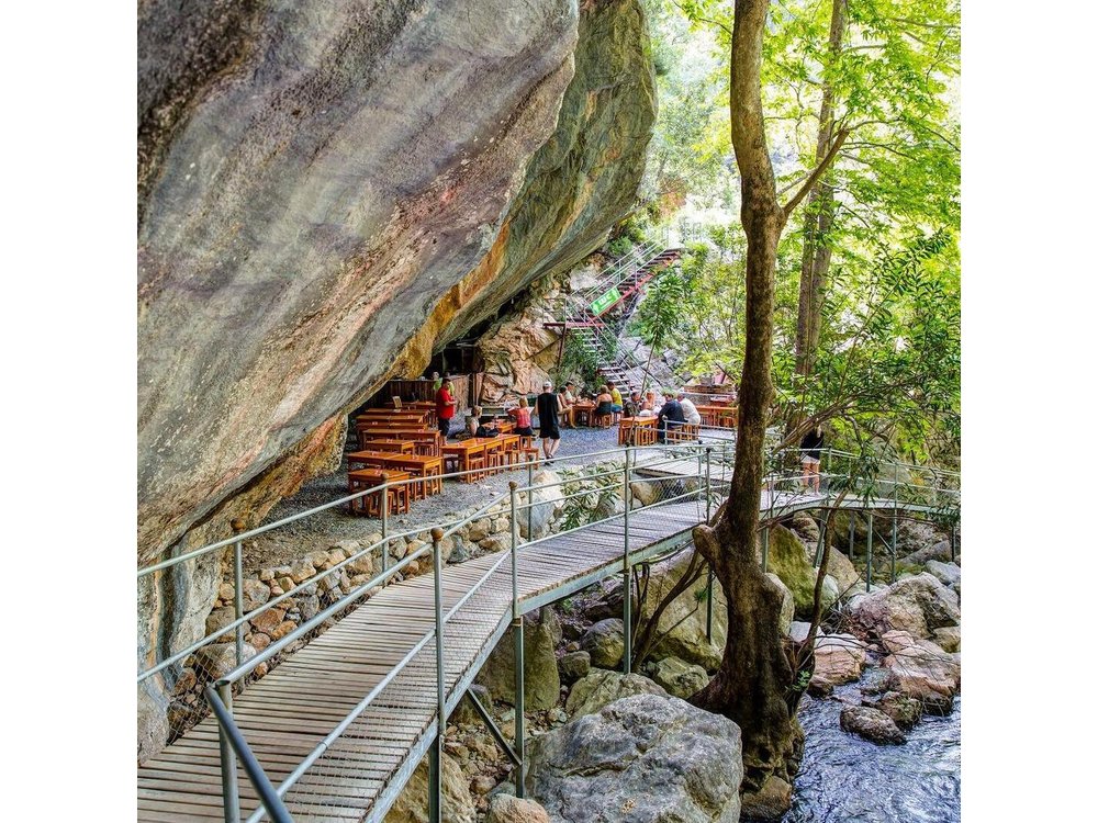 Sapadere Canyon Waterfall ,Dim Stream and Dim Cave Tour