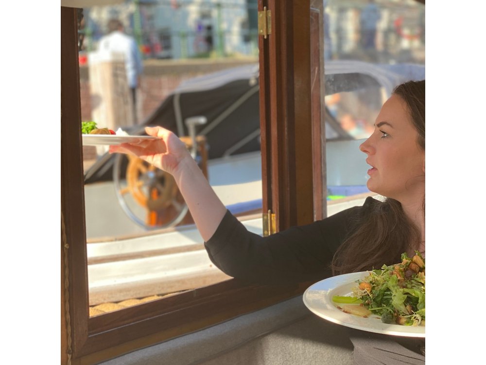 Amsterdam Private Dinner Cruise incl Drinks & 2-course Dinner 2hr