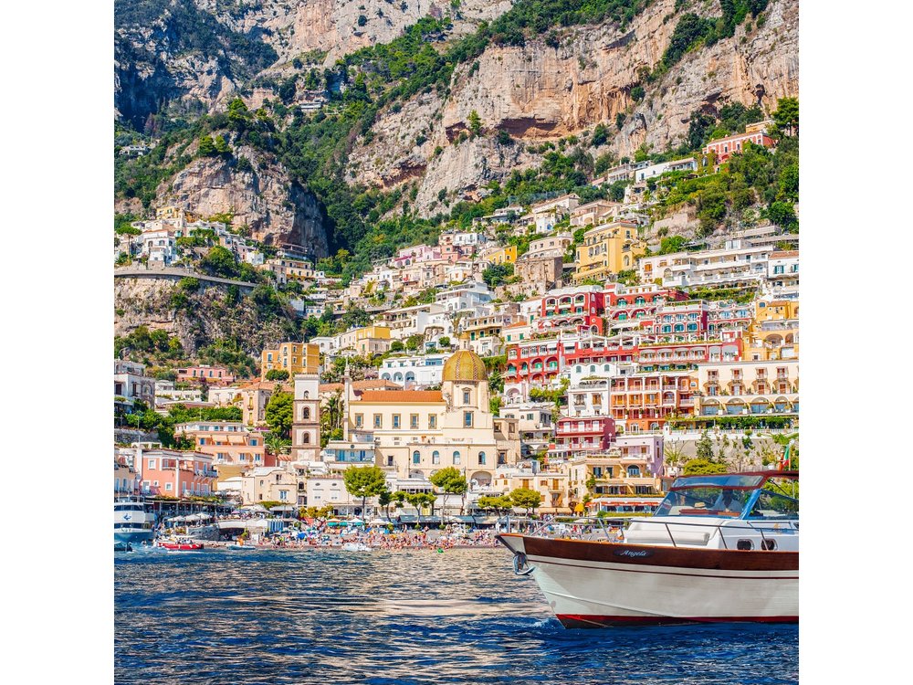 Full day Small Group Boat Tour of the Amalfi Coast from Naples