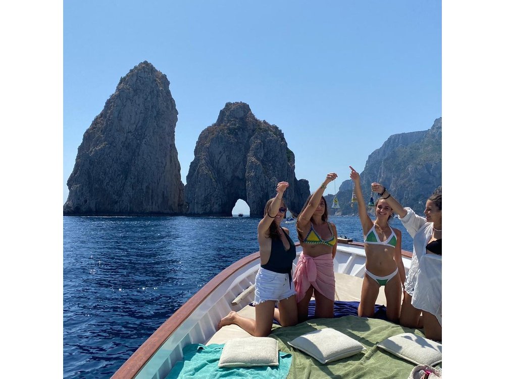 Capri Boat Tour: Grottoes, Swim & Sip Limoncello in a Small Group