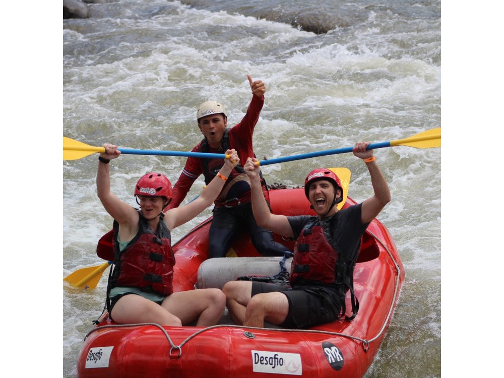 Whitewater Rafting Sarapiqui River Class 2-3 San Jose to Fortuna
