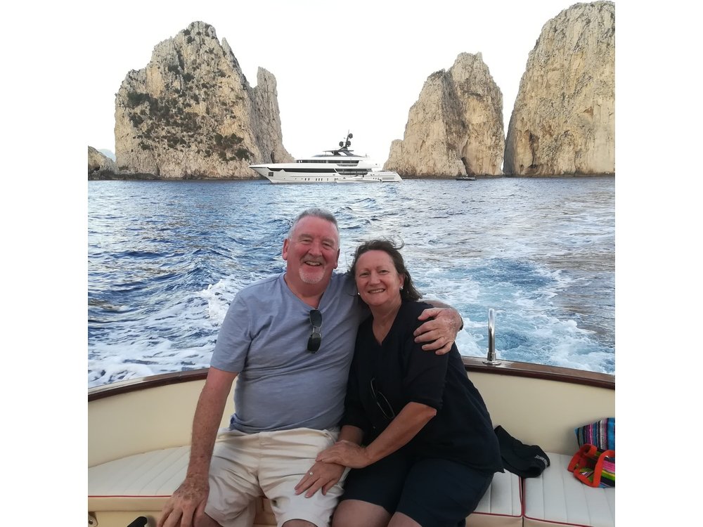 Shared trip with fishing and visit the beauty of Capri island