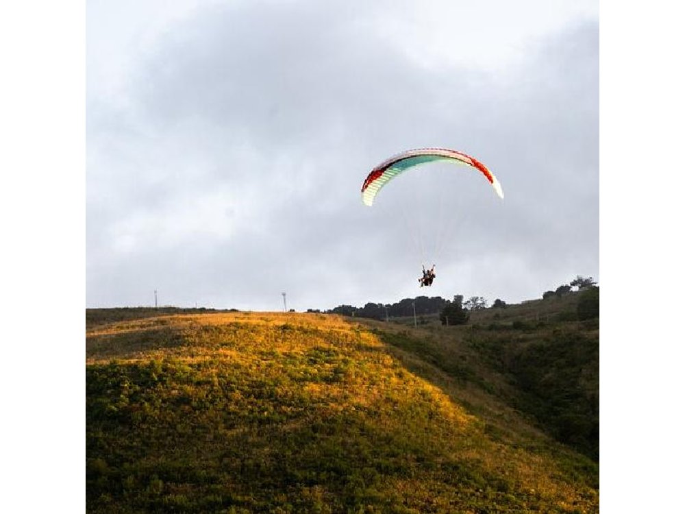 Paragliding flight in Palermo