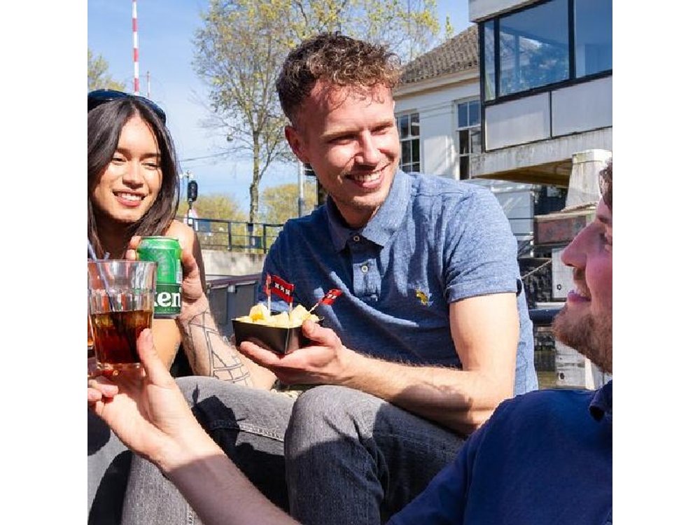 Dutch Cheese & Drinks Guided Amsterdam Boat Tour, All Inclusive