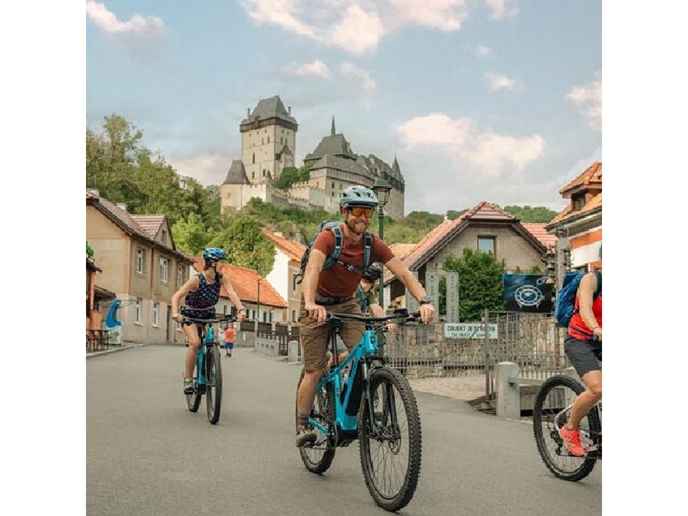 E-Bike Full-Day Trip From Prague: The Mighty Karlstejn Castle