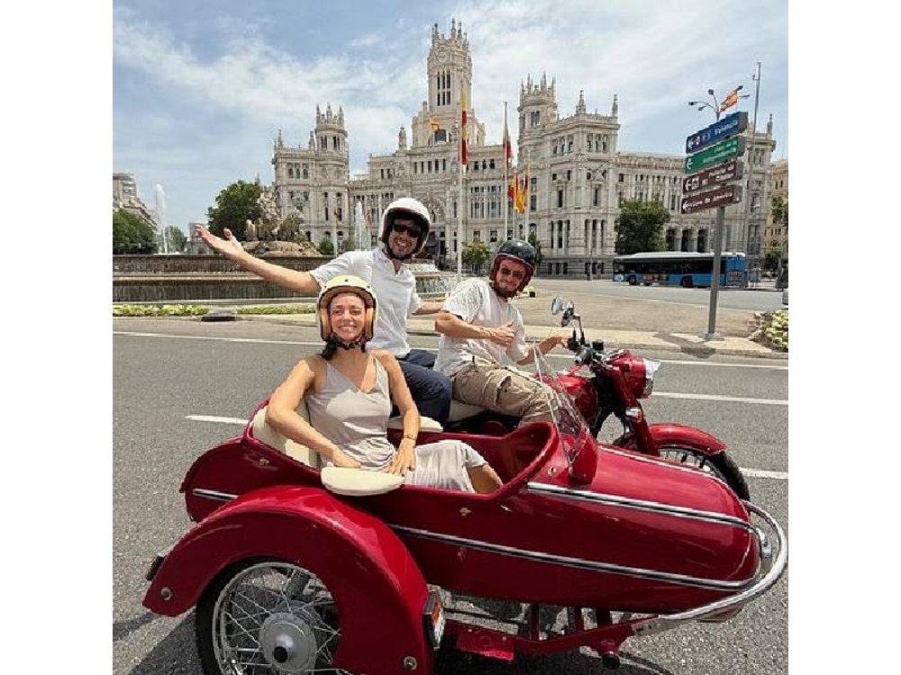 The Ultimate Madrid Private Sidecar Experience (2 Hours)