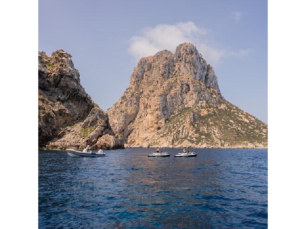 Excursion to Es Vedrá Island by Jet Ski From San Antonio