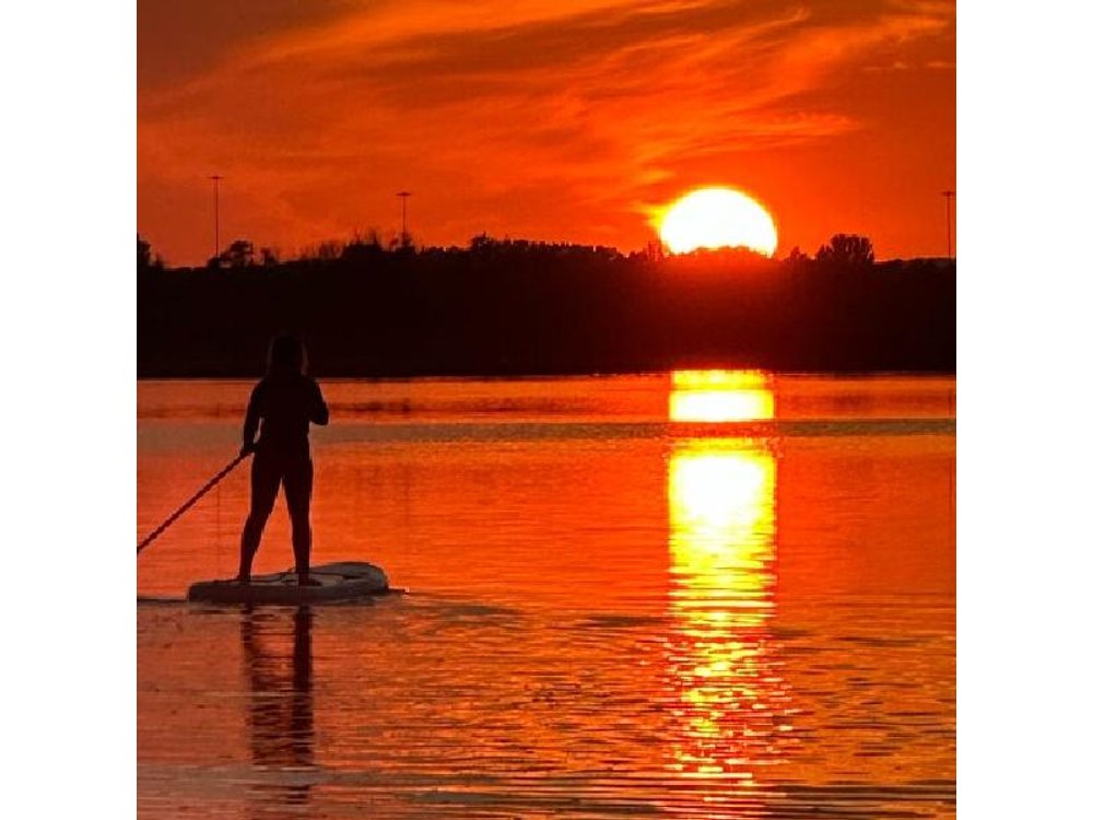 Sunset SUP experience in Malahide, Dublin