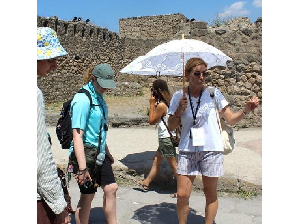 From Naples: Pompeii & Mount Vesuvius Full-Day Tour with Lunch