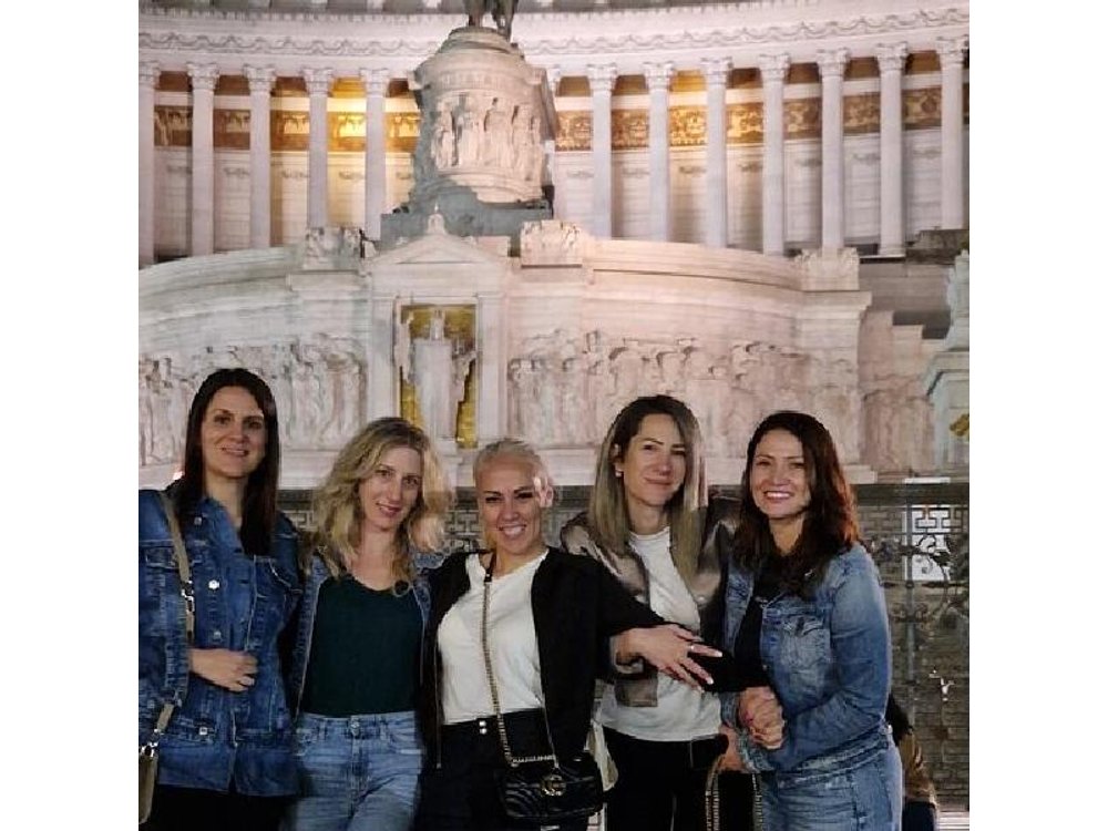 Rome Golf Cart Tour at Sunset - with Spritz!