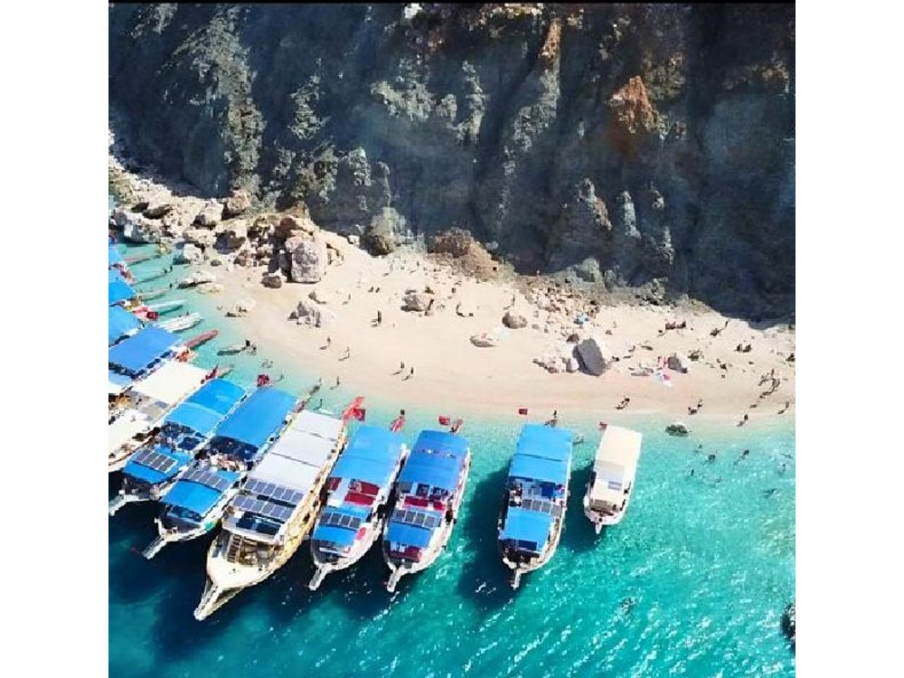 Turkish Maldives Suluada Boat Tour with Lunch from Antalya