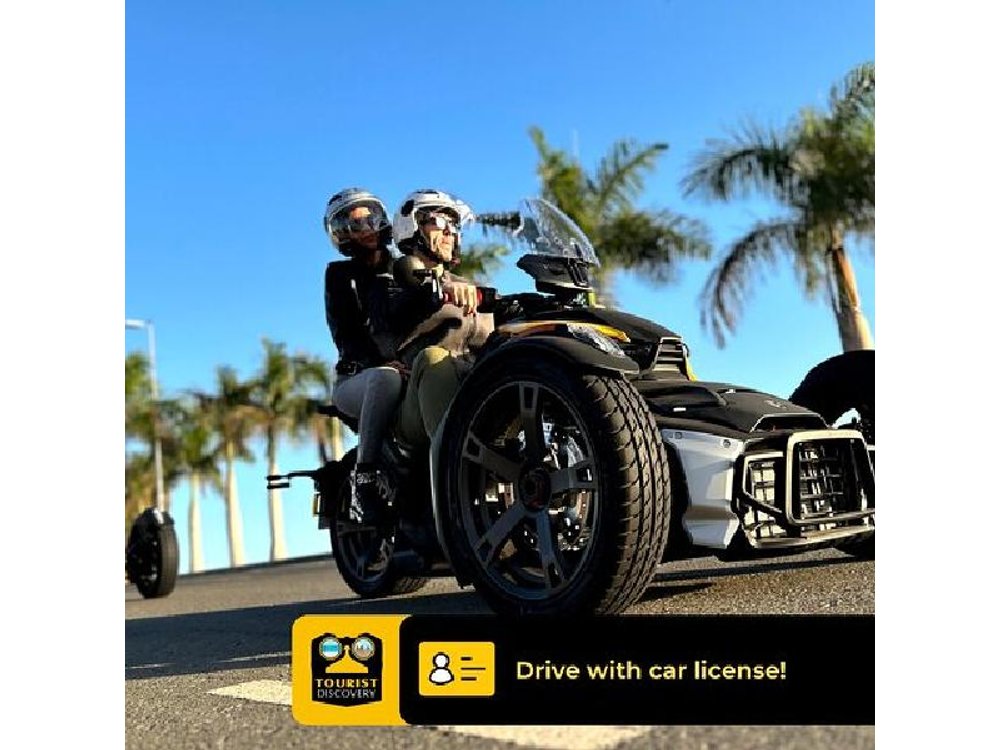 3 wheels motorcycle Coast Tour - Ryker - Gran Canaria Maspalomas