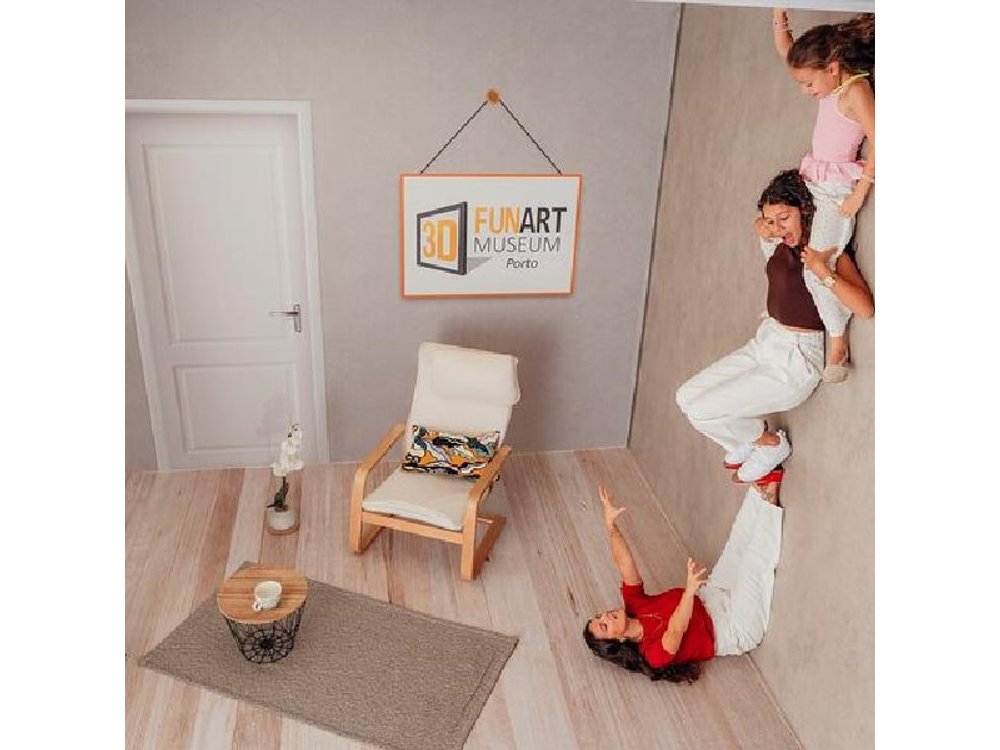 3D Fun Art Museum Porto Ticket