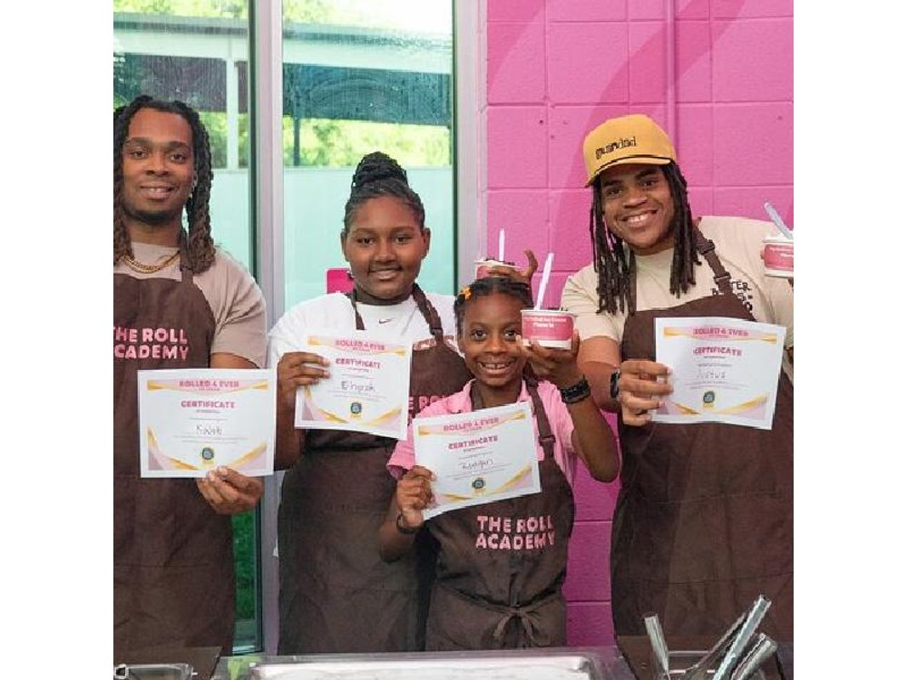 Make you own Rolled Ice Cream in Nashville