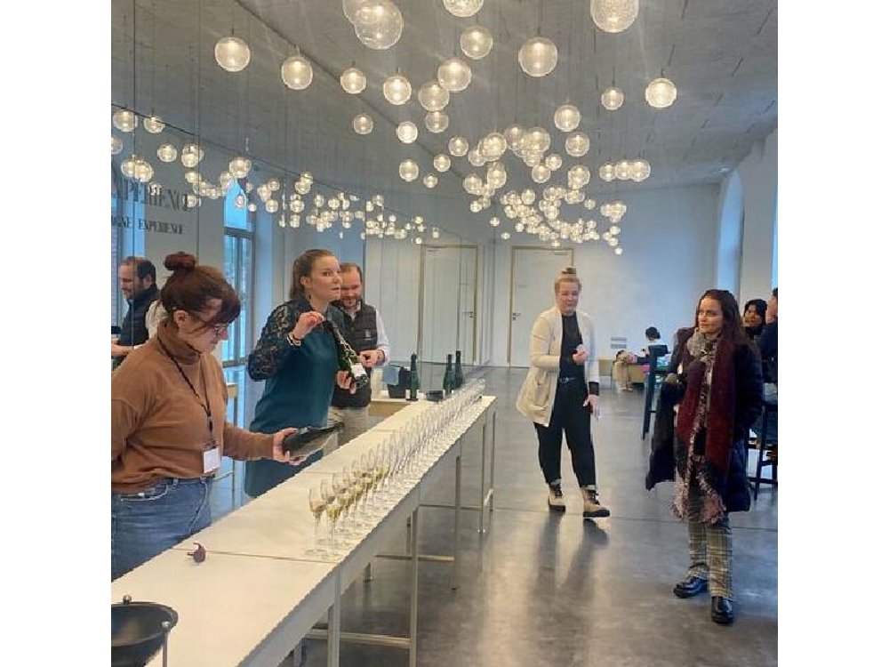 Moet et Chandon Pressoria Champagne Small Group from Paris