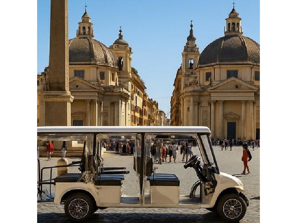 Rome: Full City Tour by Golf Cart (Private or Shared)