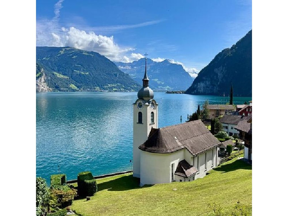 Swiss Alps and Waterfalls Private Tour from Zurich