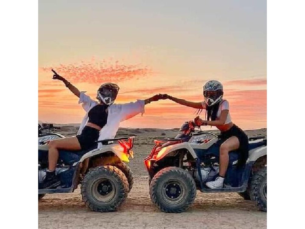 Agafay Desert Tour from Marrakech Quad Dinner and Camel Riding
