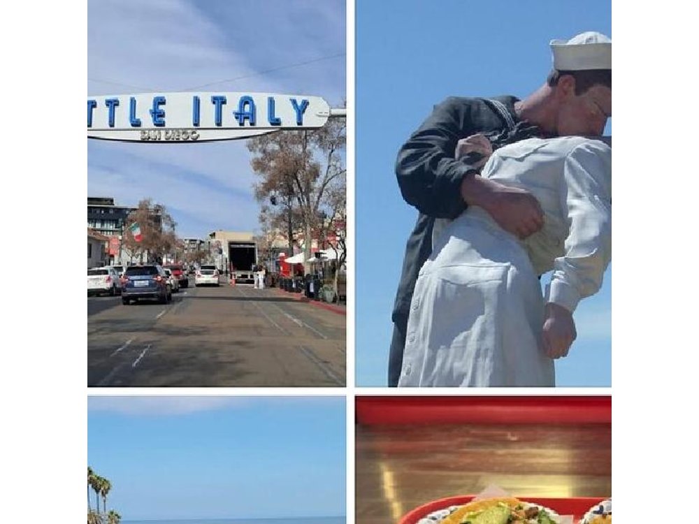 Authentic tour San Diego >little italy>la jewel cove>>fat tacos
