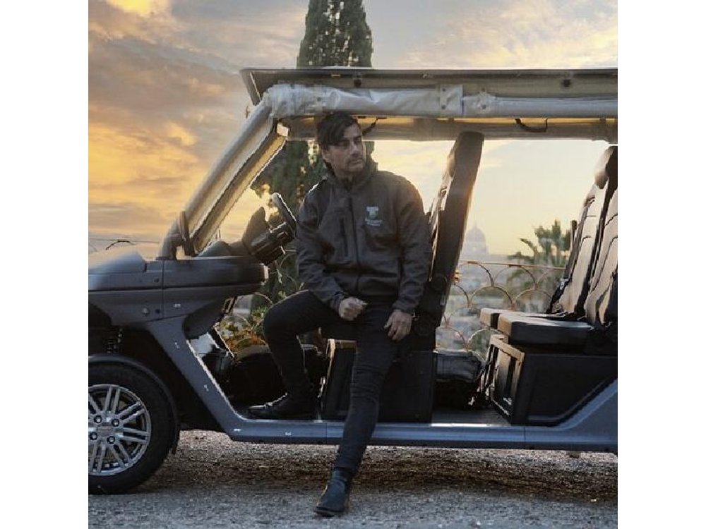 Rome Imperial City: Private Golf Cart Tour with Pick-up Hotel