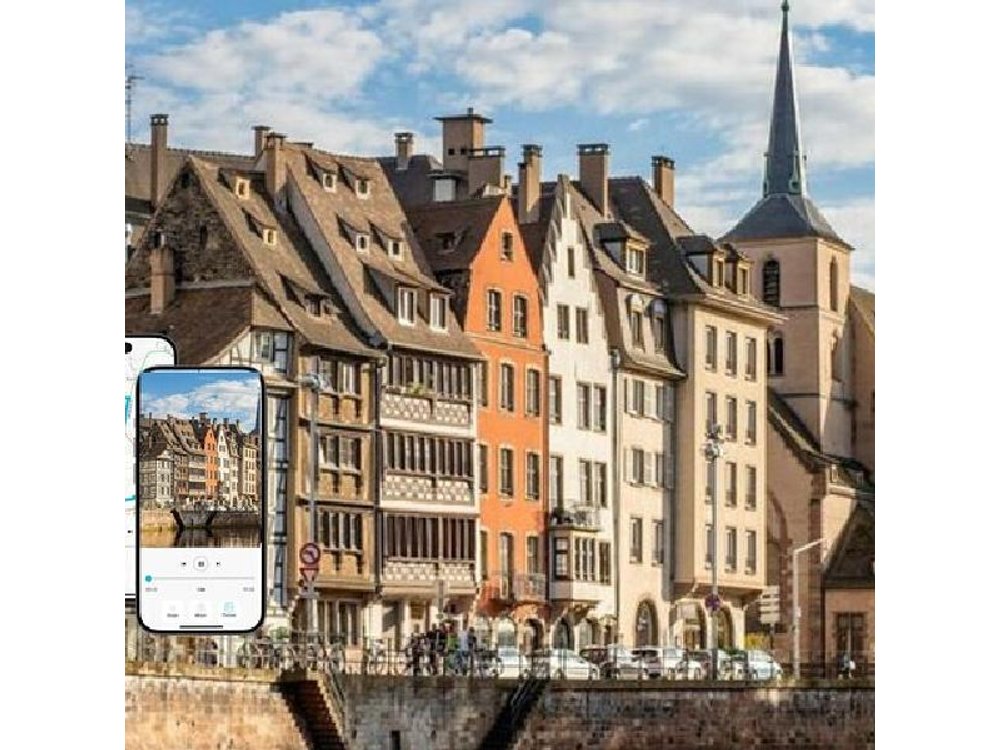Churches, Printers and World War 2 tour of Strasbourg with an app